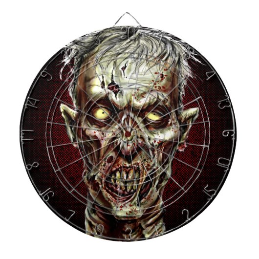 Zombie Darts Dartbord (Voorkant)