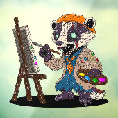 Zombie Das Kunstenaar Raamsticker (Vel 3)