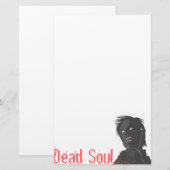 Zombie!! Dead Soul Briefpapier (Voorkant / Achterkant)