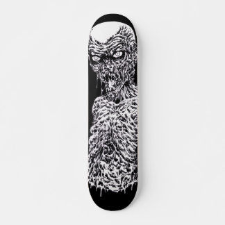Zombie Death Metal Black and White Art Deck Persoonlijk Skateboard