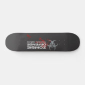 Zombie Defense Tactical Squad bord - zwart Persoonlijk Skateboard (Horizontaal)