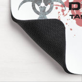 Zombie Defensie Tactisch Squad mousepad wit Muismat (Hoek)
