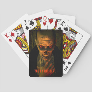 Zombie-denken Pokerkaarten