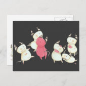 Zombie Devils - Little Devils art ipad case Briefkaart (Voorkant / Achterkant)