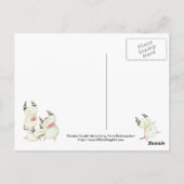 Zombie Devils - Little Devils art ipad case Briefkaart (Achterkant)