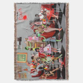 Zombie Diner Deken (Voorkant Verticaal)