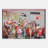 Zombie Diner Inpakpapier Vel (Voorkant)