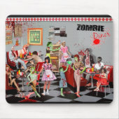 Zombie Diner Muismat (Voorkant)