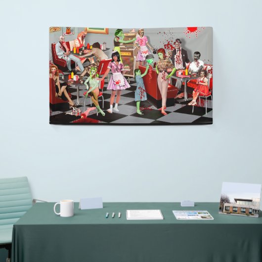 Zombie Diner Spandoek (Beurs)