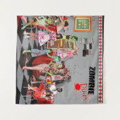 Zombie Diner Wandkleed (Voorkant (horizontaal))