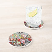 Zombie Diner Zandsteen Onderzetter (Zijkant)