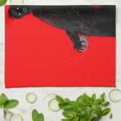 Zombie Dish Handdoek (Gevouwen)