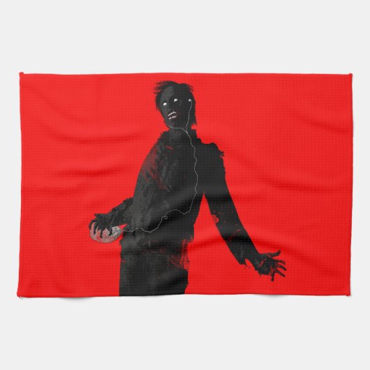 Zombie Dish Handdoek (Horizontaal)