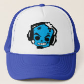Zombie DJ Trucker Pet (Voorkant)