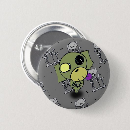 Zombie Dog Button (Voorkant /achterkant)