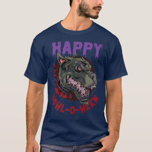 Zombie Dog op Halloween Dog Parade of Howloween T-shirt