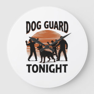 Zombie Dog Patrol Vintage Halloween T-shirt_1 Grote Klok
