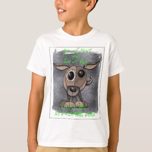 Zombie Dog-shirt T-shirt (Voorkant)