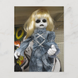Zombie Doll Briefkaart