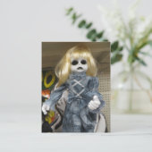 Zombie Doll Briefkaart (Staand voorkant)