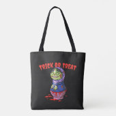 Zombie Doll Trick or treat Halloween Tote Bag (Achterkant)