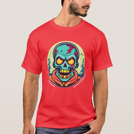 zombie dood meisje t-shirt (Voorkant)