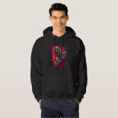 Zombie door Haunted Horror Halloween 2 Hoodie (Voorkant volledig)