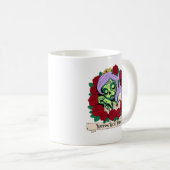 Zombie Doornroosje Koffiemok (Voorkant rechts)