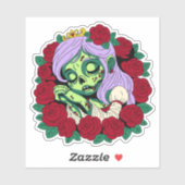 Zombie Doornroosje Sticker (Vel)