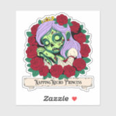 Zombie Doornroosje Sticker (Vel)