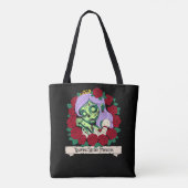 Zombie Doornroosje Tote Bag (Achterkant)
