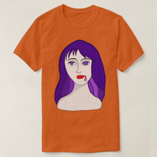 Zombie dorst naar bloed t-shirt (Design voorkant)