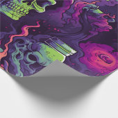 Zombie Drink hersenen Cadeaupapier (Hoek)