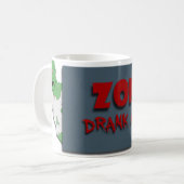 Zombie drink mijn koffie! Mok (Voorkant links)