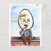 Zombie Dumpty Briefkaart (Voorkant)