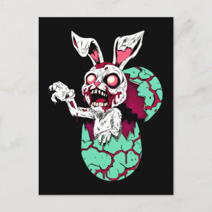 Zombie Easter Bunny Briefkaart