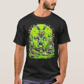 Zombie Easter Bunny T-shirt (Voorkant)