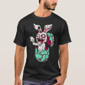 Zombie Easter Bunny T-shirt (Voorkant)