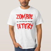 Zombie Eatery T-shirt (Voorkant)