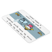 Zombie Eekhoorn Apocalypse Magneet (Rechterzijde)