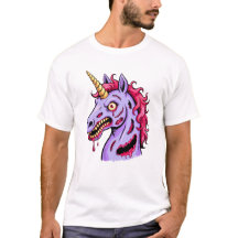 Zombie Eenhoorn Horror Fantasy Wezen Design