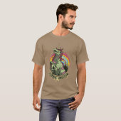 Zombie eenhoorn t-shirt (Voorkant volledig)