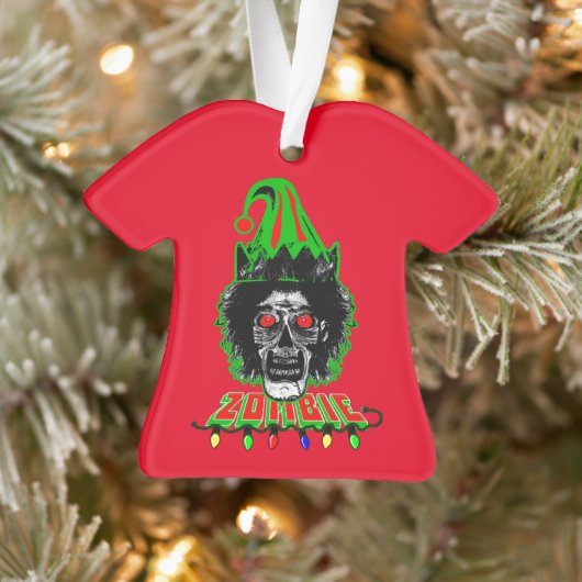 ZOMBIE ELF ORNAMENT (Boom)
