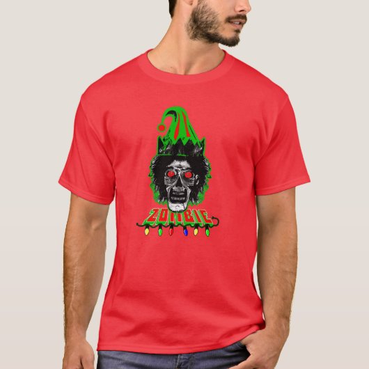 ZOMBIE ELF T-SHIRT (Voorkant)