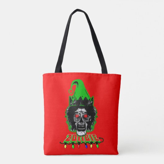 Zombie - Elf Tote Bag (Achterkant)