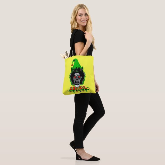 Zombie - Elf Tote Bag (Op model)