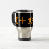 Zombie Equation Travel Mug Reisbeker (Voorkant links)