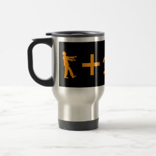Zombie Equation Travel Mug Reisbeker