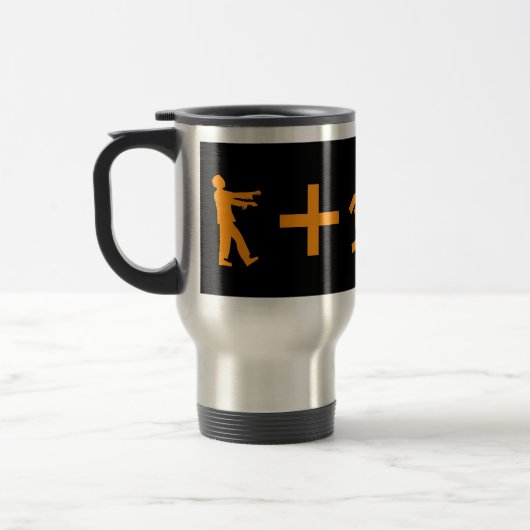 Zombie Equation Travel Mug Reisbeker (Links)