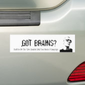 Zombie Erik Bumpersticker (Op auto)